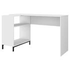Escrivaninha Com Nichos Multimóveis Cr25085 Branca
