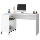 Escrivaninha Com Nichos Multimóveis Cr25085 Branca