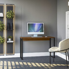 Escrivaninha Com Pés Metálicos 120cm Steel 1.2 Linea Brasil