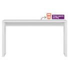 Escrivaninha Com Pés Metálicos 120cm Steel 1.2 Linea Brasil