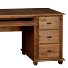 Escrivaninha Com Porta Teclado Liberado E Pés Torneados - Imb