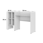 Escrivaninha Com Regulagem De Altura Fases 135cm Yescasa Bran