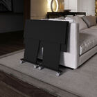 Escrivaninha Com Rodízios Multimóveis Cr25025 Preta