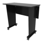 Escrivaninha Com Rodízios Multimóveis Cr25025 Preta