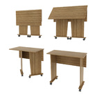 Escrivaninha Com Rodízios Multimóveis Vcr25025