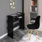 Escrivaninha Com Suporte Resistente Preta