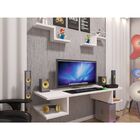 Escrivaninha Computador Suspensa Notbook Estudo Premium