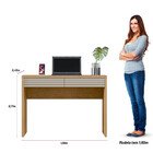 Escrivaninha Concept 2 Gavetas Linea Brasil