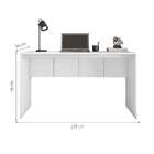 Escrivaninha Cubic Branca 135 Cm