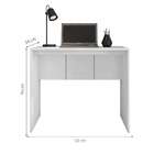 Escrivaninha Cubic Branca 90 Cm