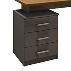 Escrivaninha Dallas L01 Com 3 Gavetas - Amarena Móveis - Graf