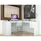 Escrivaninha De Canto 1 Porta 2 Gavetas Ho-2935 Hecol Móveis