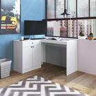 Escrivaninha De Canto Com Balcao Pp Milani Store