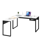 Escrivaninha De Canto Com Gav. Industrial 1,35x1,50 Netmobil