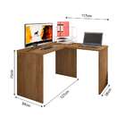 Escrivaninha De Canto Gávea Freijó