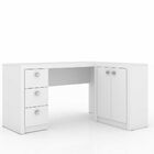 Escrivaninha De Canto Me4100 Tecno Mobili Branco
