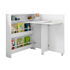 Escrivaninha Decorativa Ariana Dobrável Multifuncional Branca