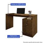 Escrivaninha Delta 1 Porta 1 Gaveta Avelã Ipê