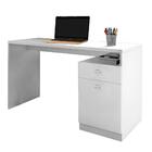 Escrivaninha Delta 1 Porta 1 Gaveta Branca