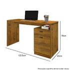 Escrivaninha Delta 1 Porta 1 Gaveta Rovere Rústico