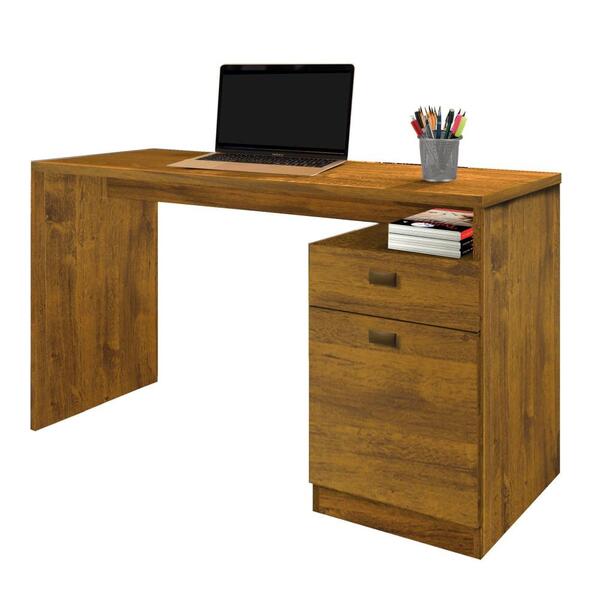 Escrivaninha Delta 1 Porta 1 Gaveta Rovere Rústico