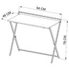 Escrivaninha Dobravel Estilo Industrial P1022 Pp