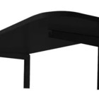 Escrivaninha Dobravél Linda Suspensa Para Cozinha  Sala Preta