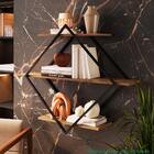 Escrivaninha Dobravel Nicho Losango 62x80 Cm Industrial 22x18