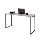 Escrivaninha Dynamica Industrial 135 Cm - Branco/preto