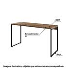 Escrivaninha Dynamica Industrial 135 Cm - Carvalho/preto