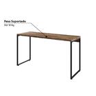 Escrivaninha Dynamica Industrial 135 Cm - Carvalho/preto