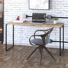 Escrivaninha Dynamica Industrial 135 Cm - Carvalho/preto