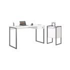 Escrivaninha E Armario Industrial Branco