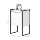 Escrivaninha E Armario Industrial Branco