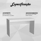 Escrivaninha E Estante Livreiro Para Escritorio B30 Novam