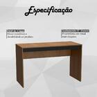 Escrivaninha E Estante Livreiro Para Escritorio B30 Novam