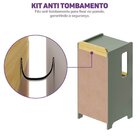 Escrivaninha E Estante Nicho Com Portal Petit Casatema Madeir