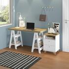 Escrivaninha E Gaveteiro Lisboa Olmo Branco