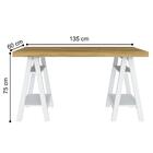 Escrivaninha E Gaveteiro Lisboa Olmo Branco