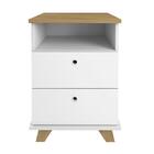 Escrivaninha E Gaveteiro Lisboa Olmo Branco