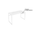 Escrivaninha Elisa Com 1 Gaveta - Branco