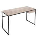 Escrivaninha Elisa Novabras 1 Gaveta 134cm Industrial Carvalh