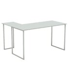 Escrivaninha Em L 105x135cm Smart Movenord Argila/argila