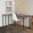 Escrivaninha Em L 105x135cm Smart Movenord Carvalho Évora/pre