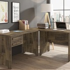 Escrivaninha Em L Alemanha/genebra Amadeirado - Rv Móveis