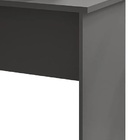 Escrivaninha Em L Alemanha/genebra Grafite - Rv Móveis