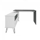 Escrivaninha Em L Com Gaveteiro 1 Gaveta Industrial