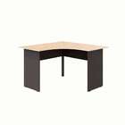 Escrivaninha Em L New City Calvi E Preta 120 Cm