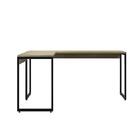 Escrivaninha Em L Olaf Natura Preto