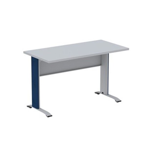 Escrivaninha Em Madeira 120x60cm M1200at Aretto Cinza/azul De